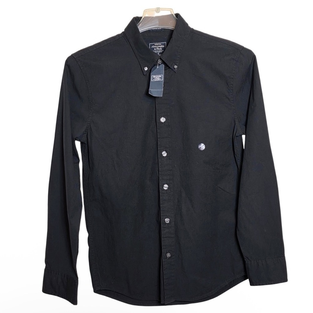 Abercrombie & Fitch Men's Black Size Small Casual Shirt